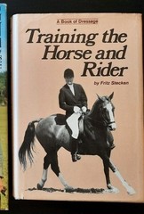 LOT of 3 Vintage Equestrian Hardcover Books Art Dressage Horse Rider Equitation