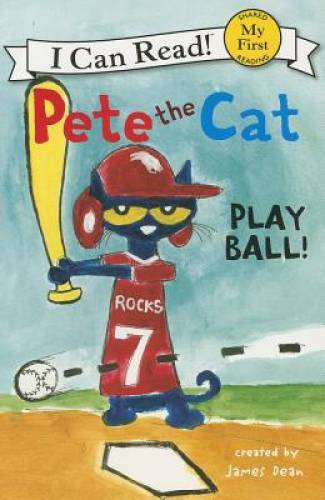 Pete the Cat: Play Ball! (My First I Can Read) – Paperback – VERY GOOD