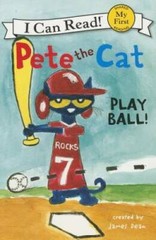Pete the Cat: Play Ball! (My First I Can Read) – Paperback – VERY GOOD