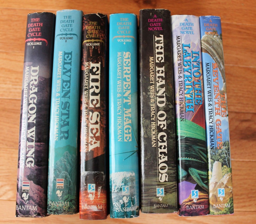 Complete Death Gate Cycle in BCE hardcovers by Margaret Weis & Tracy Hickman