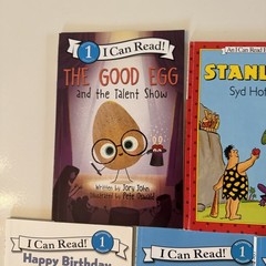 Random Lot 9 LEVEL 1 – I Can Read, Step Into Reading, Scholastic Readers Books