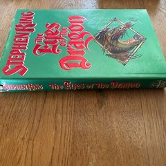 Stephen King The Eyes Of The Dragon 1987 FIRST Edition Viking Scaled Dust Cover