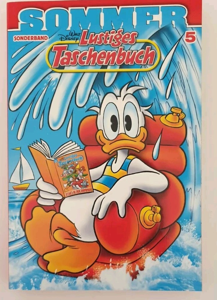 Lustiges Taschenbuch SOMMER LTB Sonder band 5 Walt Disney German Donald Duck NEW