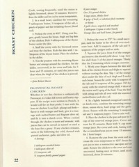 Chicken Collection by The Best of  Food & Wine Cookbook – 1992 – 276 pages