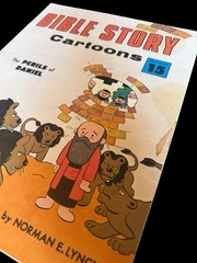 RARE Complete 16 BIBLE STORY CARTOONS by Norman E. Lynch BOX SET 1970’s 1st Ed