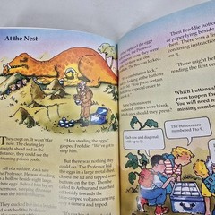 The Incredible Dinosaur Expedition Karen Dolby Usborne Puzzle Kids Book Vintatge
