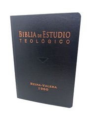 BIBLIA DE ESTUDIO TEOLOGICO TAPA DURA CON INDEX REINA VALERA 1960