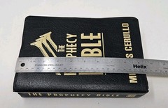 The Prophecy Bible Morris Cerullo KJV World Evangelism Bible Leather First Editi