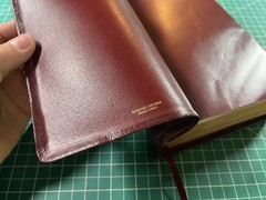 KJV Life Application Genuine Leather Edge Lined Bible