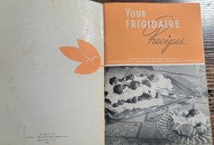 Lot of 5 Vintage Cookbooks 1930s-1950s Frigidair, Miracle Maid, Dormeyer