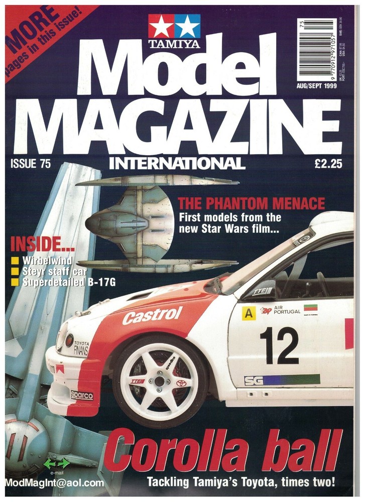 TAMIYA Model MAGAZINE INTERNATIONAL Issue 75 August/September 1999