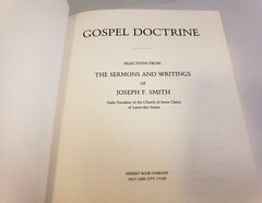 GOSPEL DOCTRINE Joseph Smith/Grant ’86 Leather Luxury Edition LDS Mormon HC BOOK