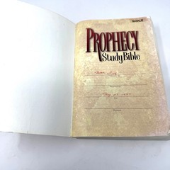 Prophecy Study Bible John C Hagee NKJV New King James Version Thomas Nelson 1997