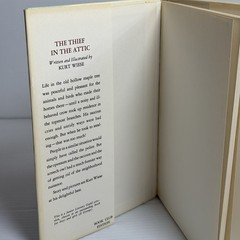 The Thief in the Attic Children’s Book Kurt Wiese Viking Press VTG 1965 HC DJ VG
