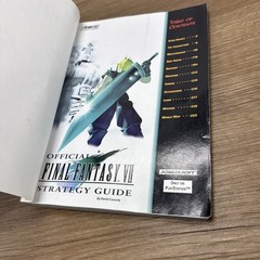 Official Final Fantasy VII Strategy Guide by David Cassady – 1997 PB PlayStation