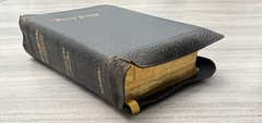 National KJV Bible 1939 Master Guide; Black GENUINE Leather; Indexed; Red Letter