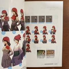 Persona 3 Official Design Works Illustration Game Anime Art Book Illustration