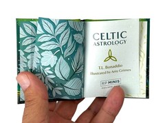 Celtic Astrology mini book hardcover 144 pgs illustrated wisdom tree calendar