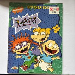 Nickelodeon RUGRATS Sticker and Coloring Book 16 PAGES/STICKERS 1997 Vintage