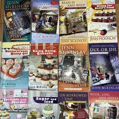 JENN McKINLAY CUPCAKE BAKERY LIBRARY MYSTERY PAPERBACK LOT OF 14 BOOKS