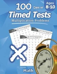 Humble Math – 100 Days of Timed Tests: Multiplication: Grades 3-5, Math D – GOOD