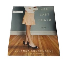 NEW Her Last Death Susanna Sonnenberg Unabridged Read Author CD Audiobook Auther