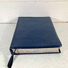 Holy Bible Kenneth Copeland Reference Edition KJV Genuine Leather 1991 VG