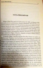 1999 E. Allen Poe Collection of Stories and Stories Spanish Text H/C 255 Pages