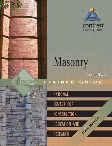 Masonry Level 2 Trainee Guide, Paperback (3rd Edition) by NCCER