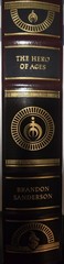 The Hero of Ages by Brandon Sanderson DragonSteel Leather Bound Edition Unsigned
