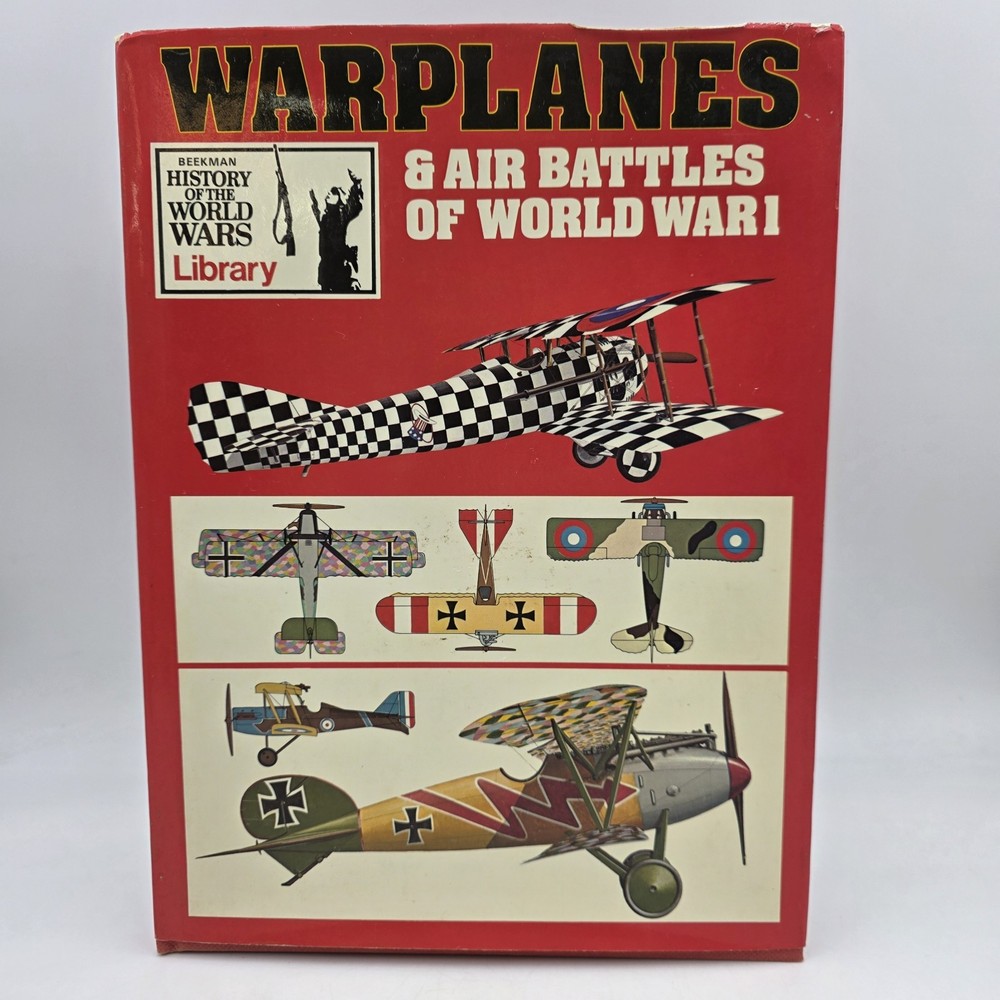 WarPlanes And Air Battles of World War 1 By Ure Smith Illustrated 1973 160 Pages