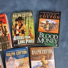Ralph Cotton Western Lot 9 PB Books Mixed Titles Action Western Set