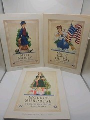 Vtg First Ed. Molly An American Girl Books Lot Of 3~ #’s 1,3,5 ~ 8.5 x 6 x 0.2