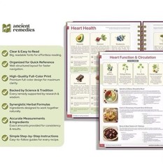 The Natural Healing Handbook Spiral-Bound Simple Recipes & Remedies Homeopathic