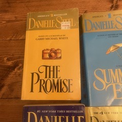 Lot of 10 Danielle Steel Books Romance Assortment As Shown In Pictures