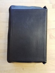 The Illuminated Bible 1941 Indexed KJV Columbia Educational Book Vintage Leather