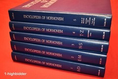 Encyclopedia of Mormonism Complete Set Volume 1-5 Daniel H. Ludlow Mormon LDS