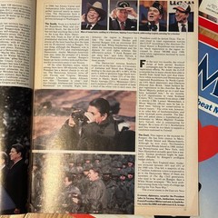 Vintage TIME Magazine 1984 Lot of 6 Reagan Bush Carl Lewis David Lean News