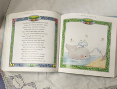 Poems and Prayers for Children beautiful book with gold edges & padded cover