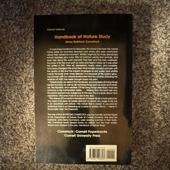 Anna Botsford Comstock Handbook of Nature Study PB 1986 Cornell Rev Foreword