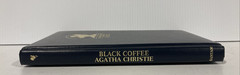 RARE Black Coffee Agatha Christie Mystery Collection Bantam Leatherette 1998