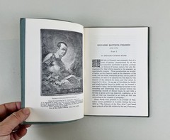 1962 Giovanni Battista Piranesi, Benjamin Burges Moore, Art catalog prints VTG