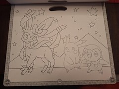 Pokemon Giant Activity pad 36 pages and 1 full page of assorted stickers