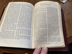Holy Bible RSV Burgundy Leather Concordance Gilded Page Edges 1982 Holman