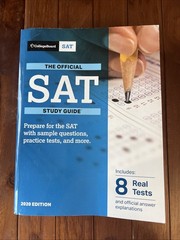 The Official SAT Study Guide College Board Test Prep Exam Practice Book