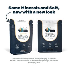 Authentic Baja Sea Salt – 300+ Servings of Natural Flavor – Resealable 1 lb. Bag