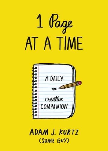 1 Page at a Time: A Daily Creative Companion – Paperback – GOOD