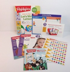 Highlights 15 Minutes A Day Kindergarten Success My Learning Box + Bonus Items!