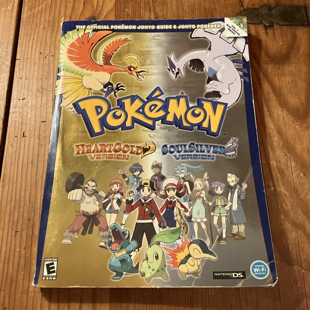 Pokemon HeartGold & SoulSilver Versions Strategy Guide Johto – No Poster