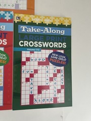 Lot 7 Kappa Take Along Large Print Crossword Books Braintainment NEW Free Ship